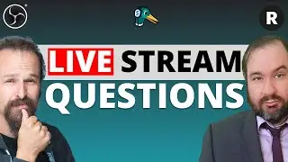 Answering Livestreaming Questions | Live streaming, StreamYard, Restream, OBS Studio and more!