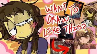 HOW TO DRAW IN THE MOE ARTSTYLE TUTORIAL/SPEEDPAINT