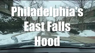 Driving Tour Philadelphia's East Falls Hood | Northwest Section Tons of Hills Wissahickon (Narrated)