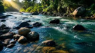Peaceful River Flow for Sleeping, Studying, Meditation & Stress Relief