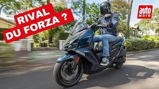 Essai scooter Kymco Downtown GT 125 cm3 et 350 cm3 : vraie alternative au Xmax et au Forza ?