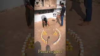 PASSA VS GLASS COLLECT CHALLENGE @unique4team #passa#dice#game#challenge