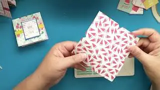 Craft with Me / 3x3 Summer Notecards / 6x6 Paper Pad Project