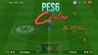 Jugando Partidazos en el online de PES 6 #2