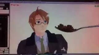 [MMD x APH] - America won't eat his cereal