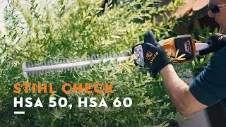Akku-Heckenscheren HSA 50 und HSA 60 | STIHL Check