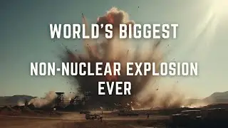 World&rsquo;s Biggest Non-Nuclear Explosion Ever | Unbelievable Industrial Disaster