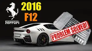 Обновление аудиосистемы Ferrari F12 2016 года &laquo;OEM+&raquo;: недостающий усилитель #ferrarif12berlinetta...