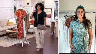 Canyon Retreat Tiered Shirt Dress w/ Tie on QVC