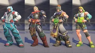 Zarya All Legendary & Epic Skins | Overwatch 2