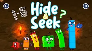 Numberblocks 1 to 5 Hide and Seek - Numberblocks fun hide and seek number | Numberblocks explore