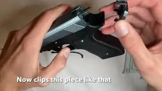 3D Printed Airsoft Spring Blowback Pistol | P320-XSCRAT