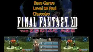 Final Fantasy 12 Level 99 Red Chocobo