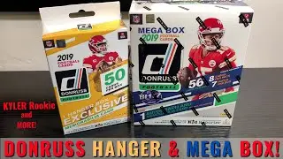 2019 Donruss Football Hanger and Mega Box break!!!