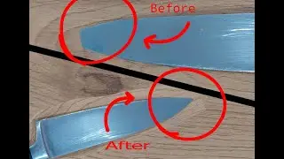Fixing the Broken Tip of a Kitchen Knife
