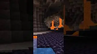 Minecraft Water and Lava Combine #youtubeshorts #minecraft @MobHunterGaming