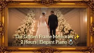 The Golden Frame Memories ✨2 Hours | Elegant Piano 