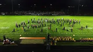 Crystal Lake Central Marching Tiger Band Halftime 9-1-23