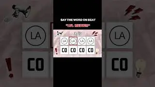 Say The Word On Beat | EASY