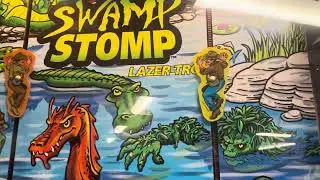 Lazer-tron 1990s Swamp Stomp arcade game