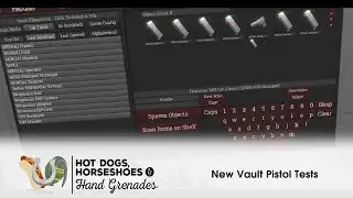 Hot Dogs, Horseshoes & Hand Grenades (HTC Vive): New Vault Pistol Tests