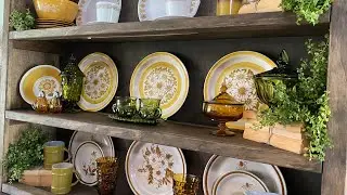 Vintage Farmhouse Hutch Decorate with Me. Part 2 of 2. Even MORE ways to style your vintage hutch.