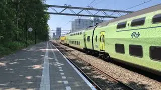 NS Virm 9556 'Groene Trein' | Den Haag Laan van NOI - 4K