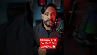 REAL SKINWALKER CAUGHT ON CAMERA 😱 #ghost