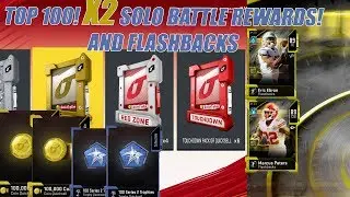 TOP 100! DOUBLE SOLO BATTLE REWARDS! New Flashbacks! Madden 20 Ultimate Team!