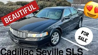 Beautiful Classic 2001 Cadillac Seville SLS Charcoal For Sale By Elite Motor Cars Of Peabody MA Sold
