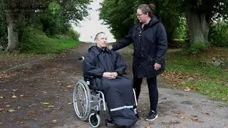 Heldragt til k&oslash;restolsbruger
