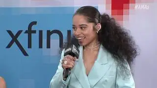 Ella Mai Red Carpet Interview - AMAs 2018
