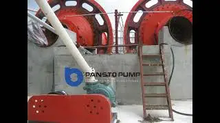 Slurry Pump in the Power Plant Site  #slurrypump #miningpump #mining #powerplant