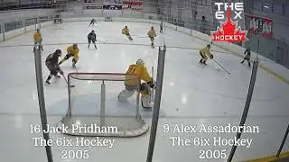 Jack Pridham and Alex Assadorian 2005 AAA The 6ix Hockey Player Profiles Hockey Prospects