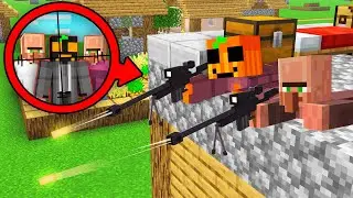 Jugando Como FRANCOTIRADORES SECRETOS en Minecraft!