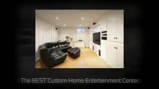 Custom Home Entertainment Centers Rancho Bernardo CA