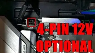 AsRock B550M Steel Legend ATX 12V Power Connector