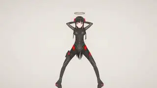 (Blue archive mmd) Rio - love it (?)