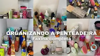 Organizando a penteadeira 💖faxina completa✨ 