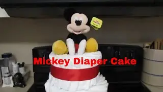 Mickey Diaper Cake | How to Make a Diaper Cake | Detailed Instructions
