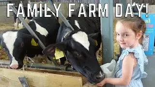 Feeding The Farm Animals! 🐮 | The Radford Family