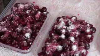 Готовим вишню и смородину в зиму