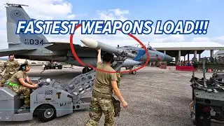 Kadena Weapons Load Crew Competition!