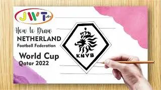 [How to Draw] - Drawing Netherlands Football Logo