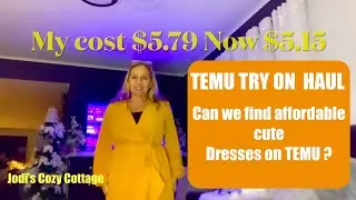$5.57 for A Dress From Temu/ Can it be cute and Worth it? #temutryon #temuhaul #affordable
