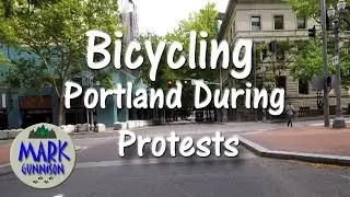 Commuting through Portland during protests