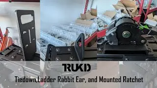 TRUKD Tiedown Points and Ratchet Straps
