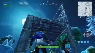 Dance in front of a bat state, a seat for giants and a pool | Fortnite Boogie Down Challenge