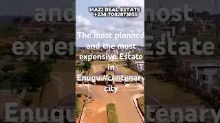 Where billionaires live in Enugu. #enugurealestate #nigeriarealestate #landforsale #houseforsale