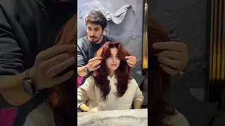 Katlı sa&ccedil; kesimi #haircut #sa&ccedil;kesimi #longlayers #wolfcut